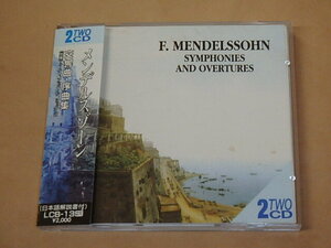 メンデルスゾーン：交響曲・序曲集　/　リッカルド・ムーティ（Riccardo Muti）/　CD　2枚組