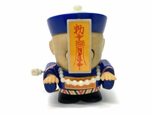 【D643】希少品 バンダイ キョンシー キョンキョン人形 ゼンマイ式 BANDAI レトロ おもちゃ レア品