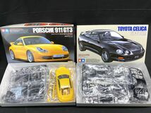 【D627】新品 未組立 タミヤ 1/24 プラモデル ポルシェ/フェアレディZ/セリカ 5箱 まとめ売り TAMIYA_画像9