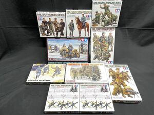 【D694】新品 未組立 タミヤ/ドラゴン ドイツ軍 イギリス軍 歩兵など 10箱 まとめ売り WW2 プラモデル レトロ TAMIYA