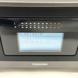 【D911】美品 TOSHIBA CD ラジオ TY-CWX90 SD/USB/CD Bluetooth対応 2021年製 動作確認済み bの画像3