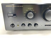 【D483】ONKYO プリメインアンプ インテグラ A-917F オンキョー 外観美品 ジャンク扱い b_画像2