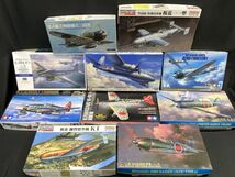 【D502】新品 未組立 タミヤ ハセガワ 童友社 フェインモールド 戦闘機 10箱 まとめ売り 日本軍 零戦 攻撃機など_画像1