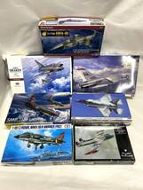 【D513】新品 未組立 タミヤ ハセガワ 戦闘機 7箱 まとめ売り 海外 外国 サンダウナーズ/ドラケン/ライトニングなど レトロ プラモデル_画像1