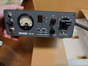 【値下げしました!】【送料込】サイエンテックス SCIENTEX SR−01 市民ラジオ 合法CB無線機 トランシーバー【美品】