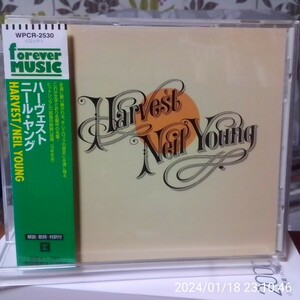 Neil Young / Harvest 日本盤帯付き