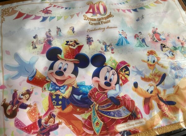 ディズニー 40周年 グランドフィナーレ ランチョンマット　新品未開封