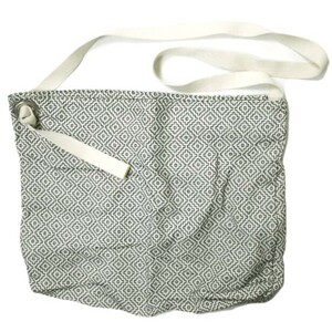 KUONk on ... weave sakoshu white .. Mini shoulder bag bag g15947