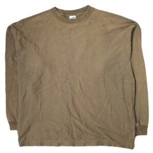 BEAUTY＆YOUTH UNITED ARROWS 10oz ヘビーウェイトクルーネックワイドCLカットソー 1212-199-7917 MAX LARGE(XXL) MD.BROWN Tシャツ g13590