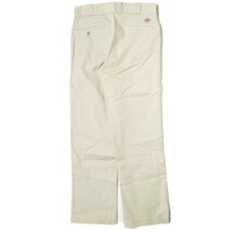 Dickies ディッキーズ 90s ヴィンテージ 874 T/C ワークパンツ 28 ベージュ MADE IN USA ボトムス g13605_画像2