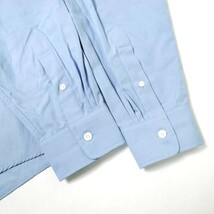 AURALEE オーラリー 23AW 日本製 WASHED FINX TWILL SHIRT ウォッシュドフィンクスツイルシャツ A23AS01TN 5 BLUE 長袖 トップス g15995_画像6