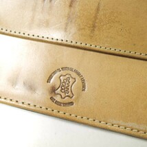 Whitehouse Cox ホワイトハウスコックス S8819 LONG WALLET / VINTAGE 2TONE ヴィンテージブライドルレザー 二つ折り長財布 ブラウン_画像9