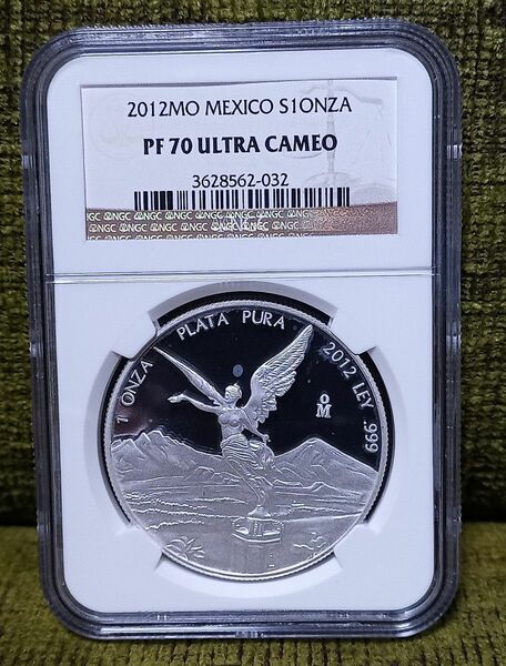 【2012年】NGC PF70 リベルタード プルーフ銀貨 （1oz）