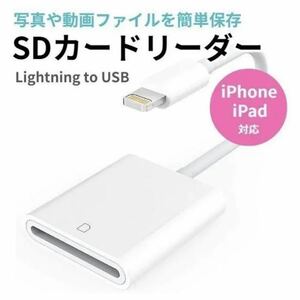 SDカードリーダー 写真転送 保存 データ転送 iPhone iPad