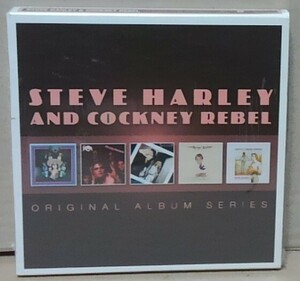 【5CD】STEVE HARLEY AND COCKNEY REBEL / ORIGINAL ALBUM SERIES■EU盤■THE HUMAN MENAGERIE, PSYCHOMODO, THE BEST YEARS OF MY LIFE他