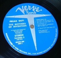 【2LP】MOTHERS OF INVENTION（FRANK ZAPPA）/ FREAK OUT！■US再発盤/V-6-5005-2■フランク・ザッパ _画像7