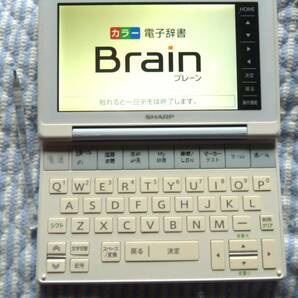 82)高校生モデル★SHARPカラ－電子辞書  PW-SH2（ ブル-系）のとてもお得な品です。の画像2
