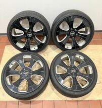 【中古品】【直接引き取り大歓迎】M-TECH エムテック MJ20-REVERES 20×8.5 PCD 139.7 +38 20インチ アルミホイール ハイエース_画像1