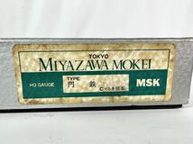 【売り切り】【中古品】【現状品】 Tokyo Miyazawa Mokei 東京 宮沢 模型 MSK Type 門鉄 C-58 完成 HOゲージ _画像2