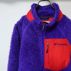 Columbia コロンビア ボアジャケット Lサイズ レディース パープル 紫色 