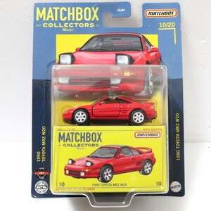 1990 トヨタ MR2 W20/赤/レッド/左ハンドル,ライト閉/マッチボックス コレクターズ/'90 Toyota SW20/Red/Matchbox Collectors