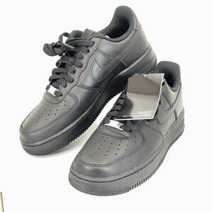 6888-100 未使用 NIKE AIR FORCE 1 07 エアフォース1 スニーカー CW2288-001 サイズ25.5cm ブラック 箱付