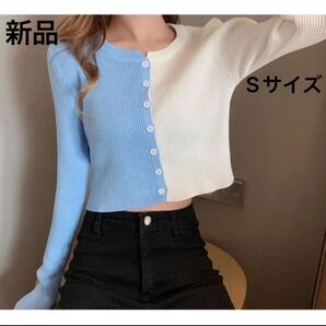 新品 カーディガン カットソー