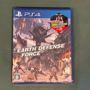 【新品未開封】EARTH DEFENSE FORCE：IRON RAIN★PS4 PS4ソフト