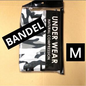 バンデル　BANDEL Tシャツ　長袖　ハイネック　ロング　　コンプレッション　Ｍ