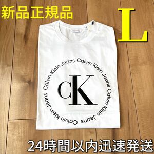 カルバンクライン　Tシャツ　新品　正規品　CK ビッグロゴ　