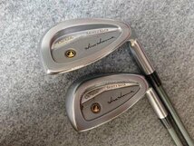 HONMA ホンマ LB-606 CAVITY BACK #11＆SW 2本セット 単品アイアン・ウェッジ 純正カーボン NEW SUPER LIGHT TITANIUM CARBON ★ 1S (R-1)_画像1