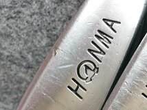 HONMA ホンマ LB-606 CAVITY BACK #11＆SW 2本セット 単品アイアン・ウェッジ 純正カーボン NEW SUPER LIGHT TITANIUM CARBON ★ 1S (R-1)_画像5