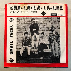 ◆66年 デンマークORG◆ SMALL FACES / SHA-LA-LA-LA-LEE ◆貴重ジャケット付き　/初回マト1C/1C