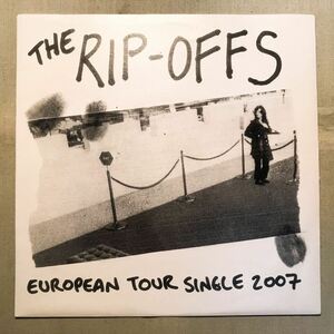 ◆オーストリアORG◆ THE RIP-OFFS / EUROPEAN TOUR SINGLE ◆GARAGE PUNK/ガレージパンク