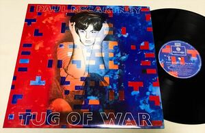 ◆シンガポール/マレーシア/香港ORG 美品！◆ PAUL McCARTNEY / TUG OF WAR ◆レアLP/コーティングジャケット