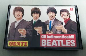 ◆イタリアORG カセットテープ◆ BEATLES / GLI INDIMENTICABILI ◆雑誌GENTE付録テープ