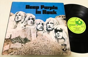 ◆デンマークORG◆ DEEP PURPLE / IN ROCK ◆EMIロゴ無しHARVEST/コーティングジャケット