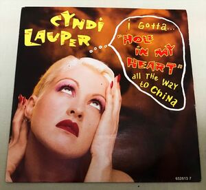 ◆EU ORG◆ CYNDI LAUPER / HOLE IN MY HEART ◆シンディ・ローパー