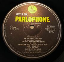 ◆ポルトガルLP◆ BEATLES / A HARD DAY'S NIGHT ◆レア紫色ジャケット/Y/B PARLOPHONEラベル_画像2