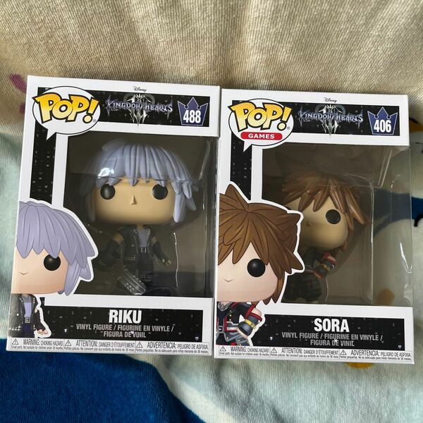 KINGDOM HEARTS Funko POP！ ソラ リク 2種セット