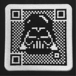 スター・ウォーズ ドット絵 ダース・ベイダー ワッペン