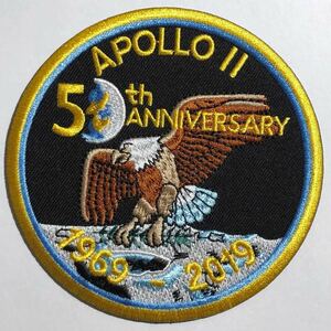アポロ11 50周年　アニバーサリー　ワッペン