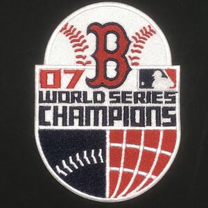 MLB ボストン・レッドソックス　ワールドシリーズ　チャンピオン　2007 ラージサイズ　ワッペン