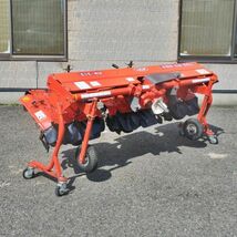 【山形】ニプロ ロータリーカルチ RM312 作業幅1ユニット約320㎜ 耕耘 耕運 作業機 トラクター 耕運 耕転 作業機 3ユニット式 東北 中古_画像4