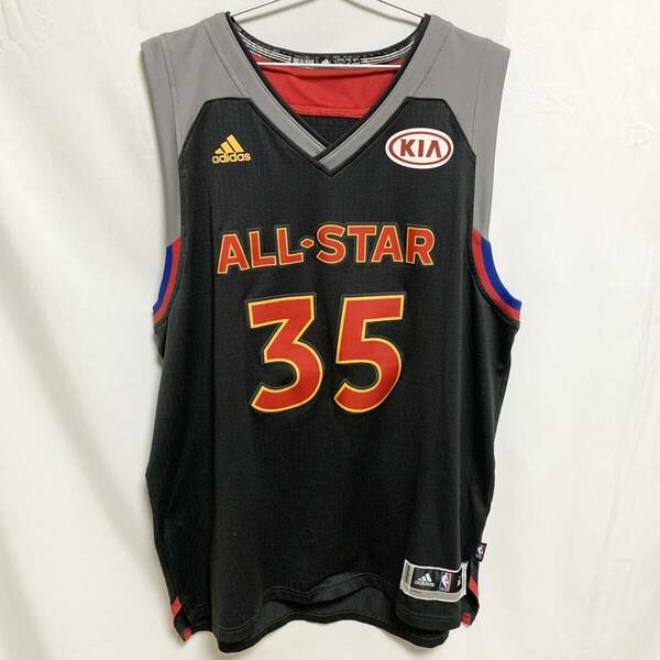 adidas NBA ユニフォーム オールスター ALLSTAR 2017 WEST DURANT ケビンデュラント XL バスケット