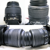 Nikon D5200 DX AF-S NIKKOR 18-55mm 1:3.5-5.6G ニコン デジタル一眼レフカメラ レンズ 純正ストラップ付き 010FEZFI34_画像4