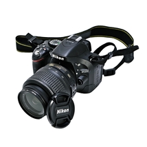Nikon D5200 DX AF-S NIKKOR 18-55mm 1:3.5-5.6G ニコン デジタル一眼レフカメラ レンズ 純正ストラップ付き 010FEZFI34_画像1