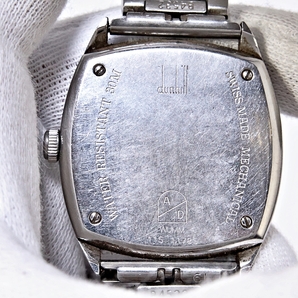 dunhill 115 11785 ダンヒル スモセコ メンズ 手巻き 腕時計 シルバー文字盤 006FCZFI71の画像3
