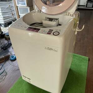 中古」 SHARP 8kg洗濯機 ES-GV8A 2016年製 愛知豊田市引取希望の画像1