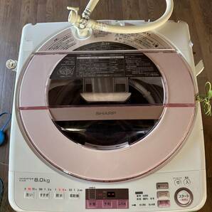 中古」 SHARP 8kg洗濯機 ES-GV8A 2016年製 愛知豊田市引取希望の画像3